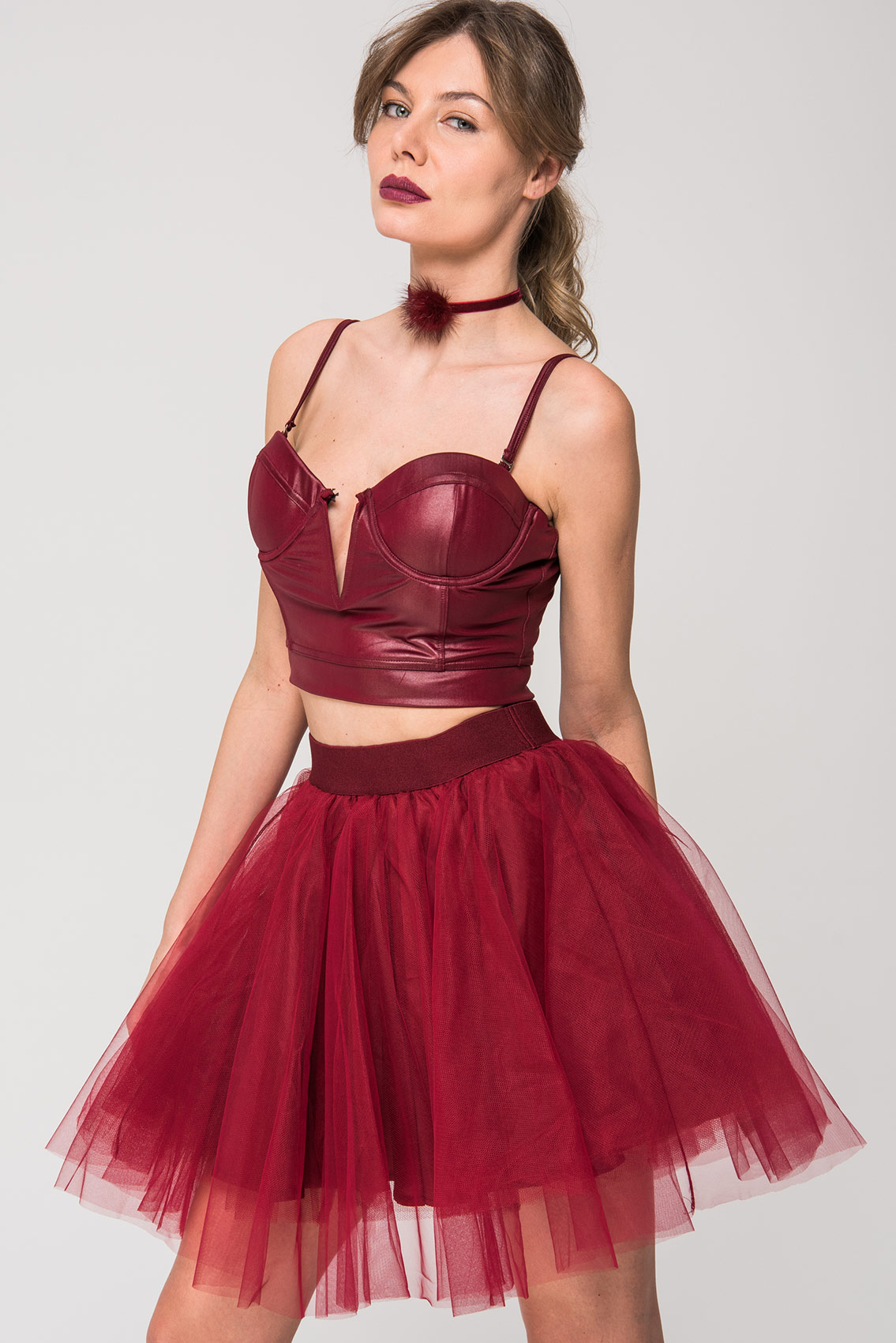Bordeaux Ballerina Skirt