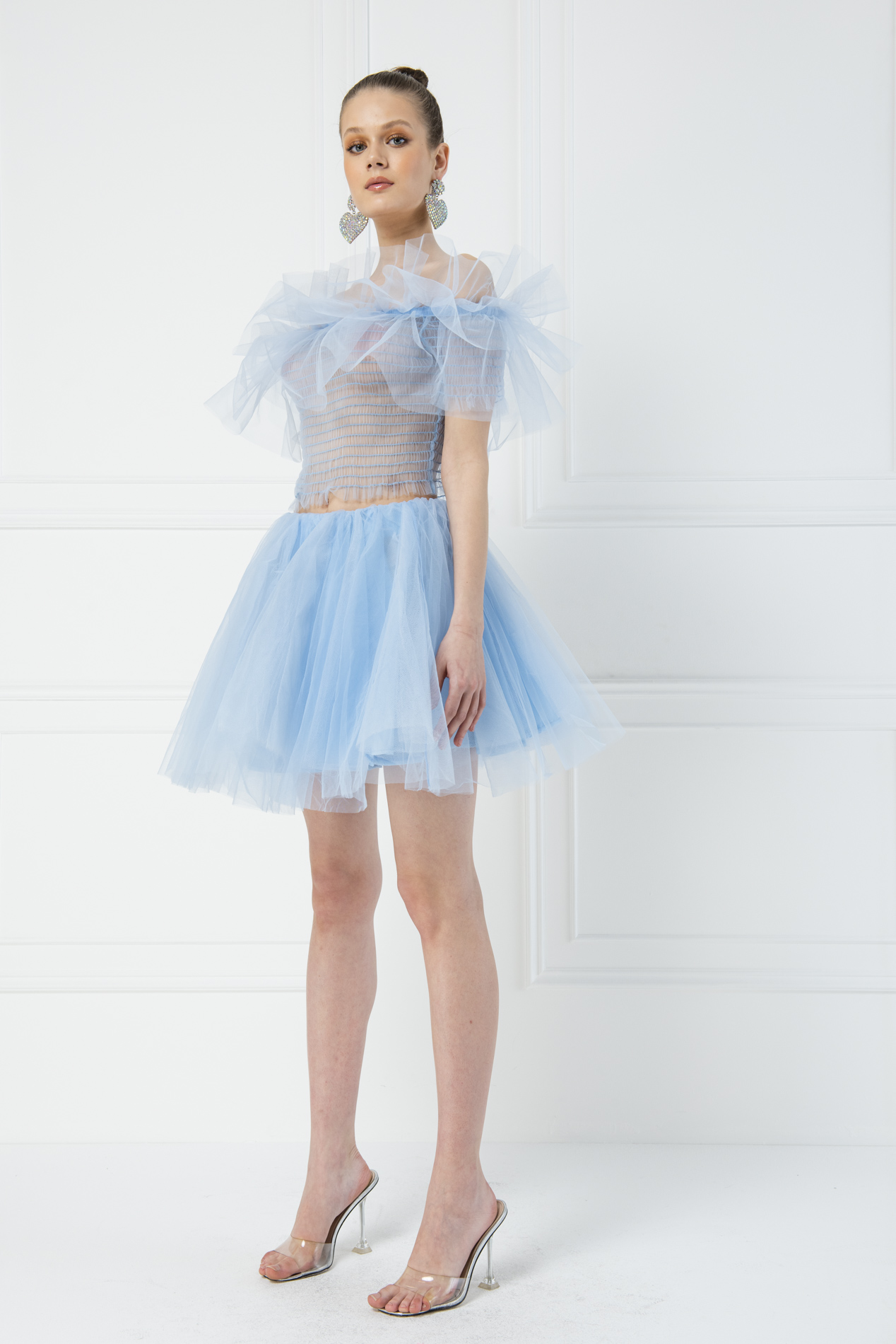 Wholesale Ice Blue Ballerina Skirt