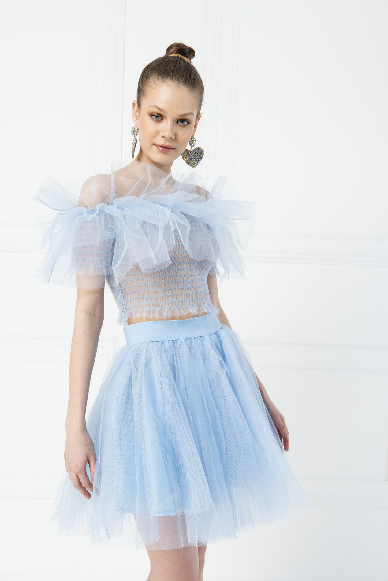 Wholesale Ice Blue Ballerina Skirt
