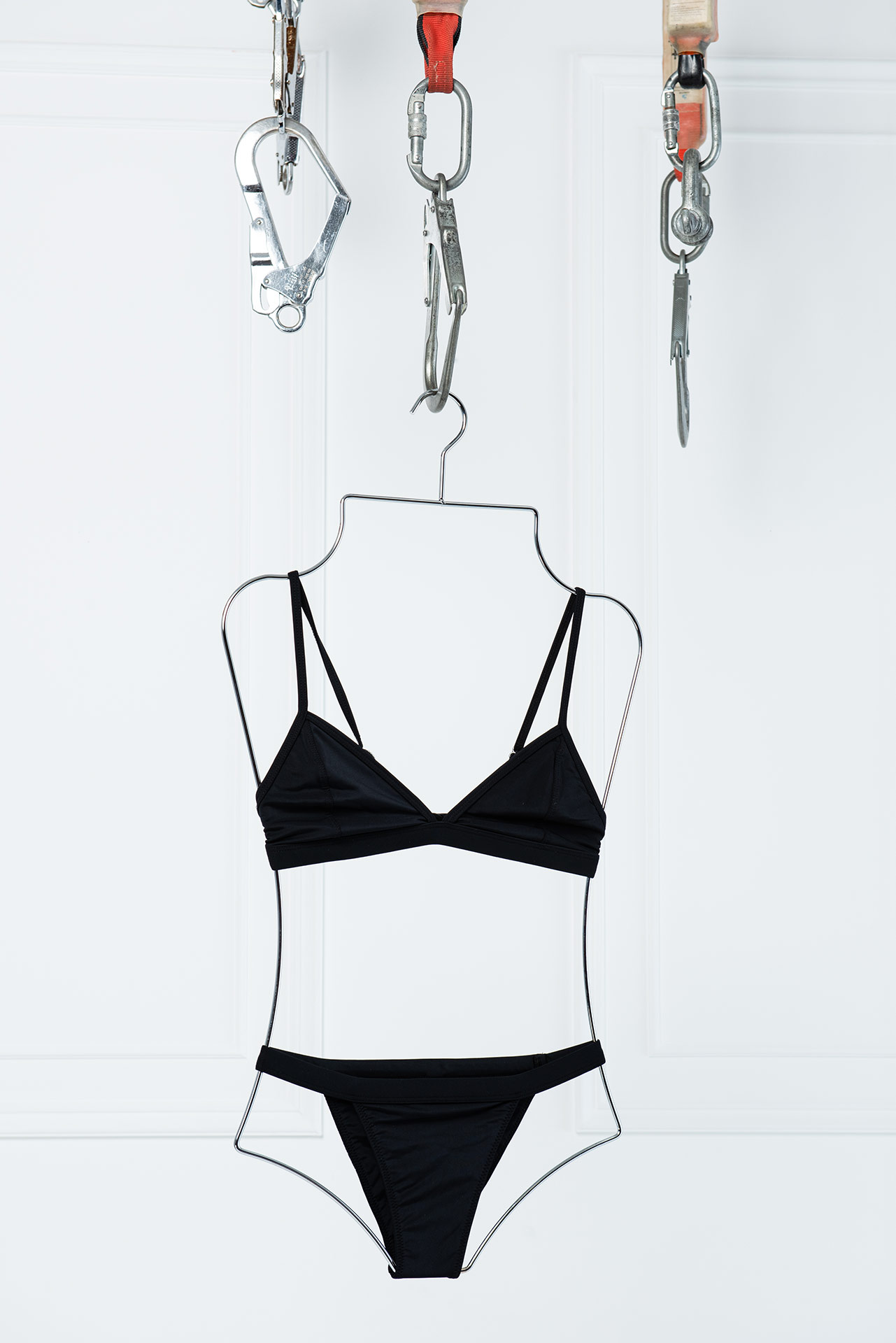 Wholesale Black Cami Bikini Set