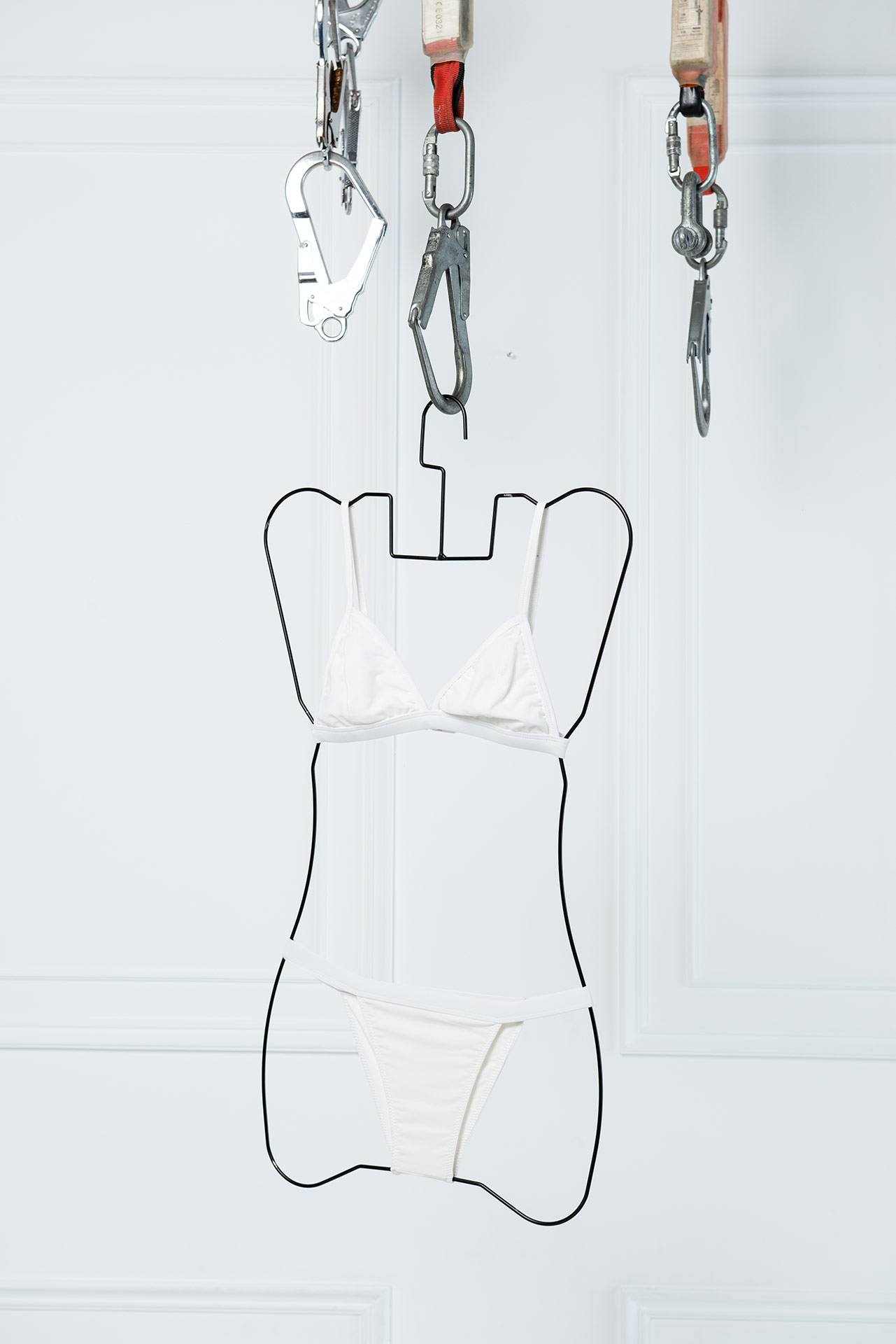 Wholesale Offwhite Cami Bikini Set