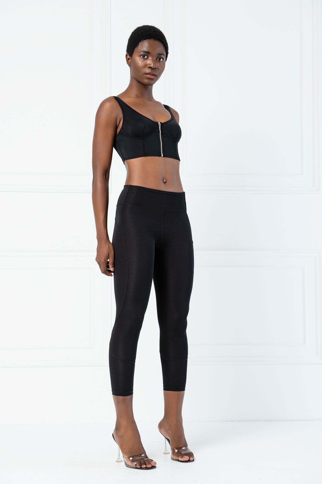 High Waist Black Legging