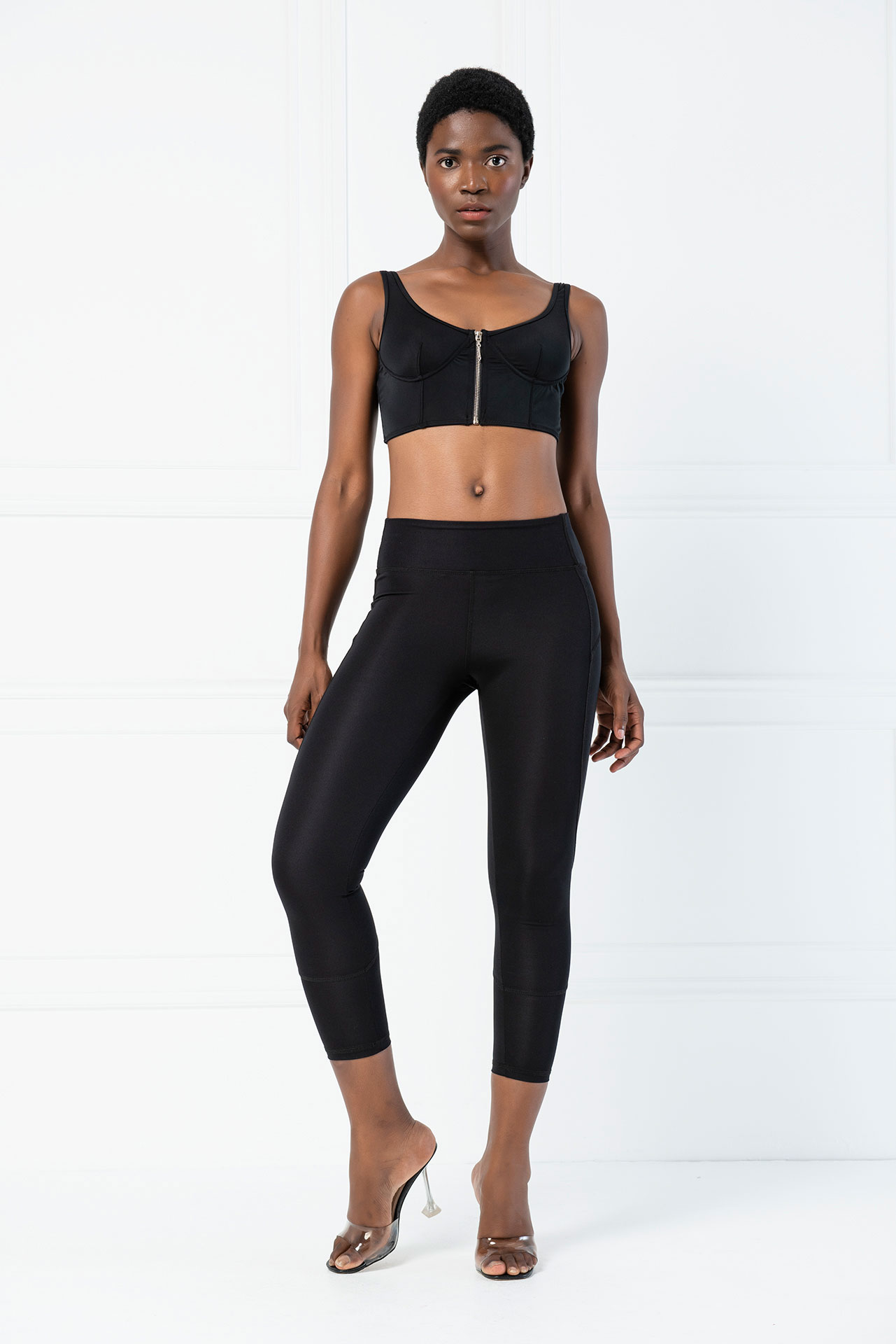 High Waist Black Legging