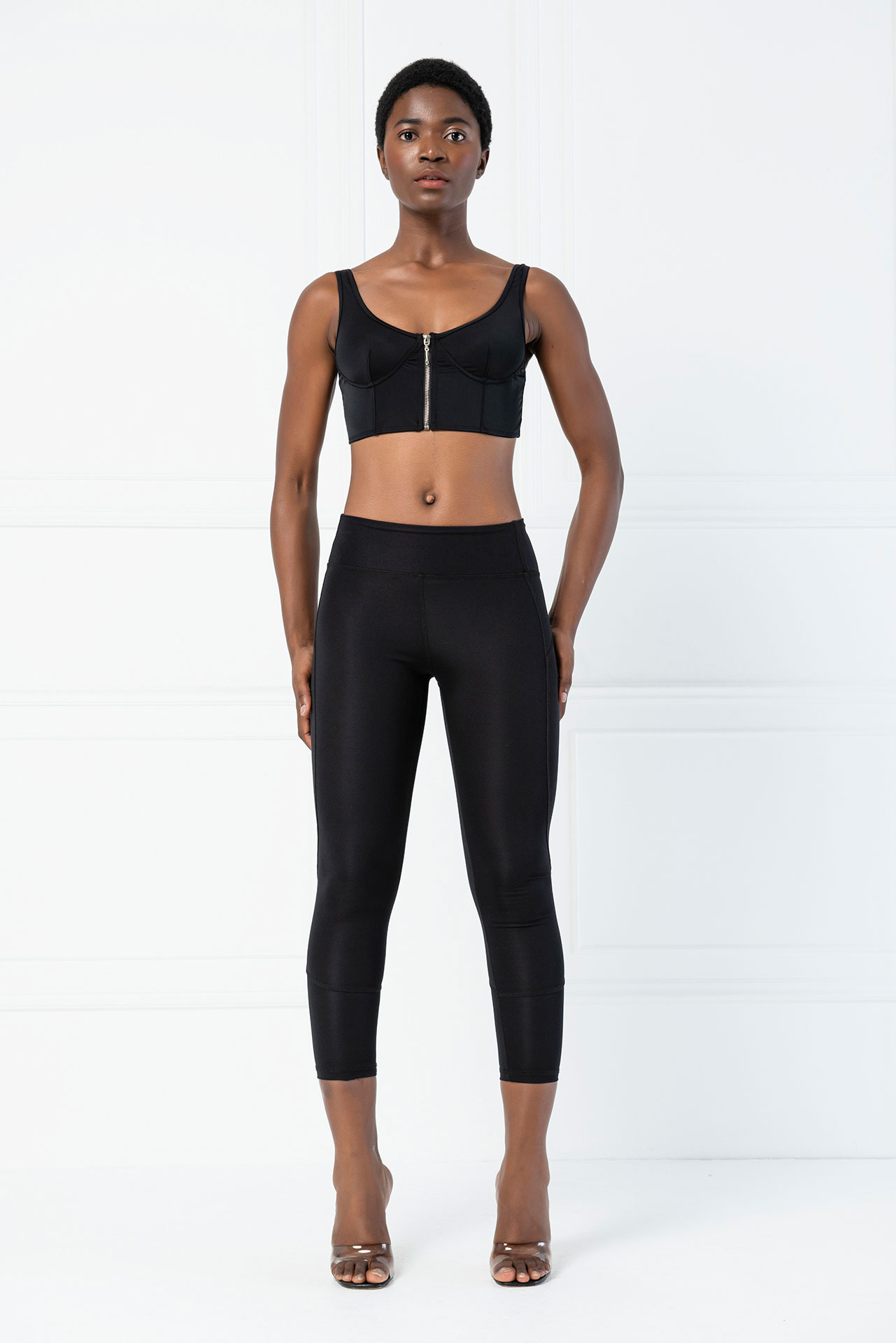 High Waist Black Legging