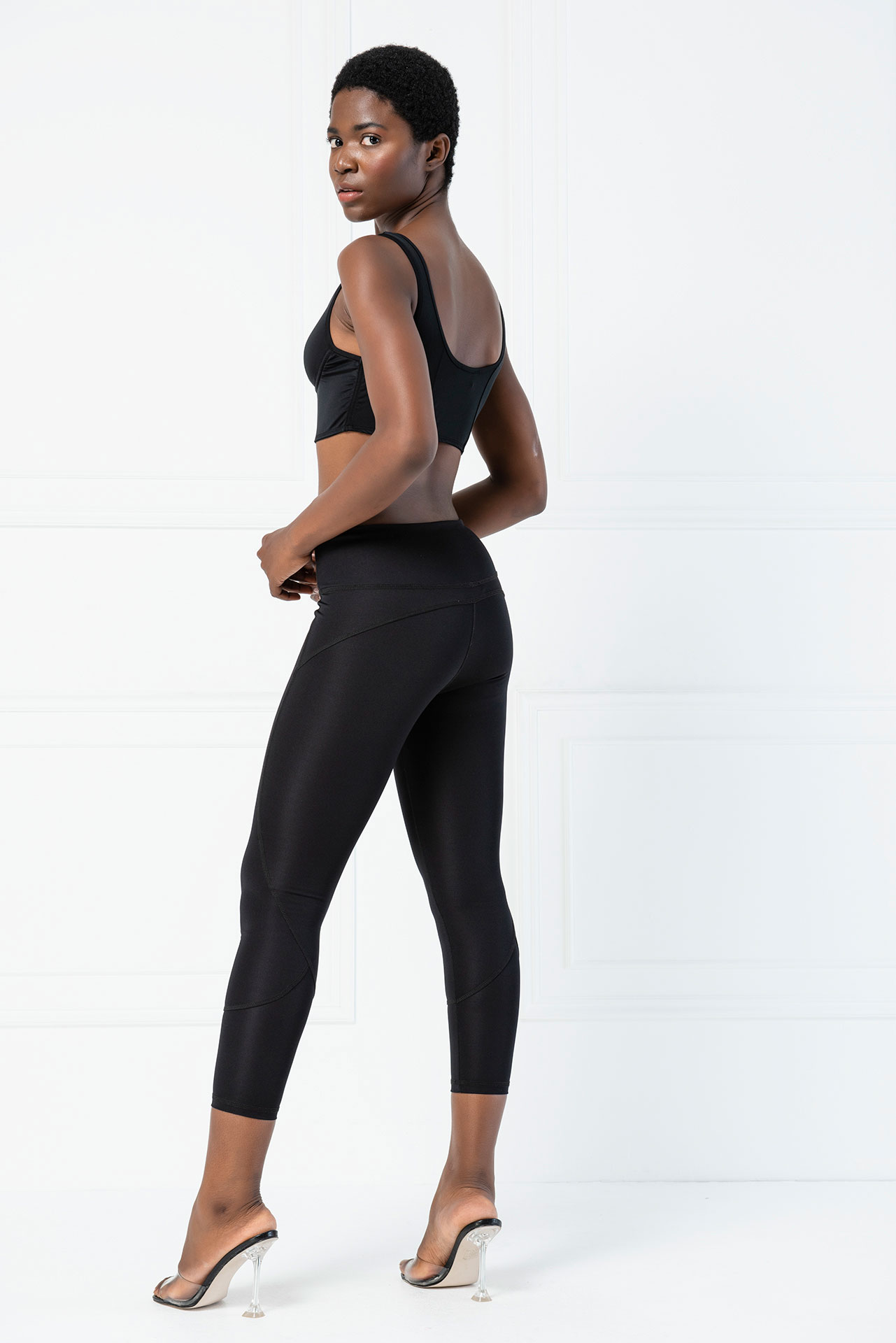 High Waist Black Legging