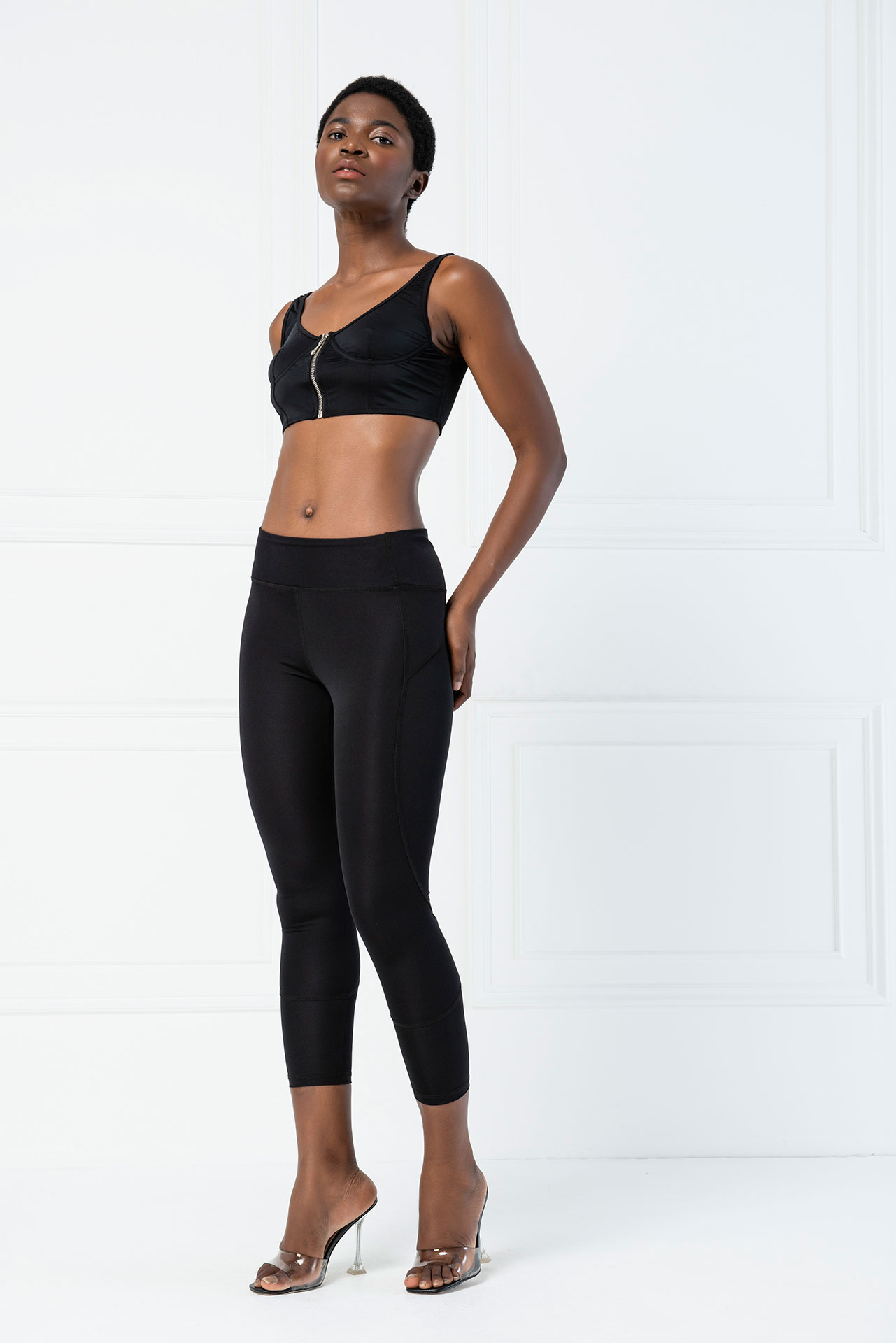 High Waist Black Legging