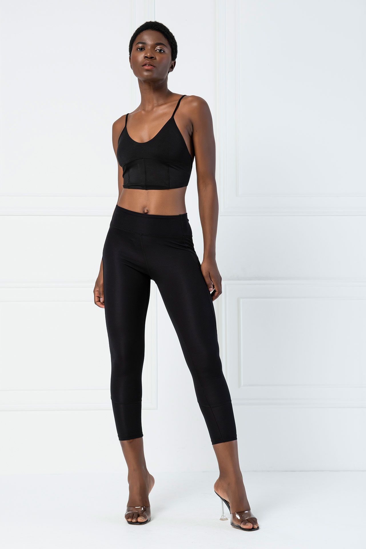 High Waist Black Legging