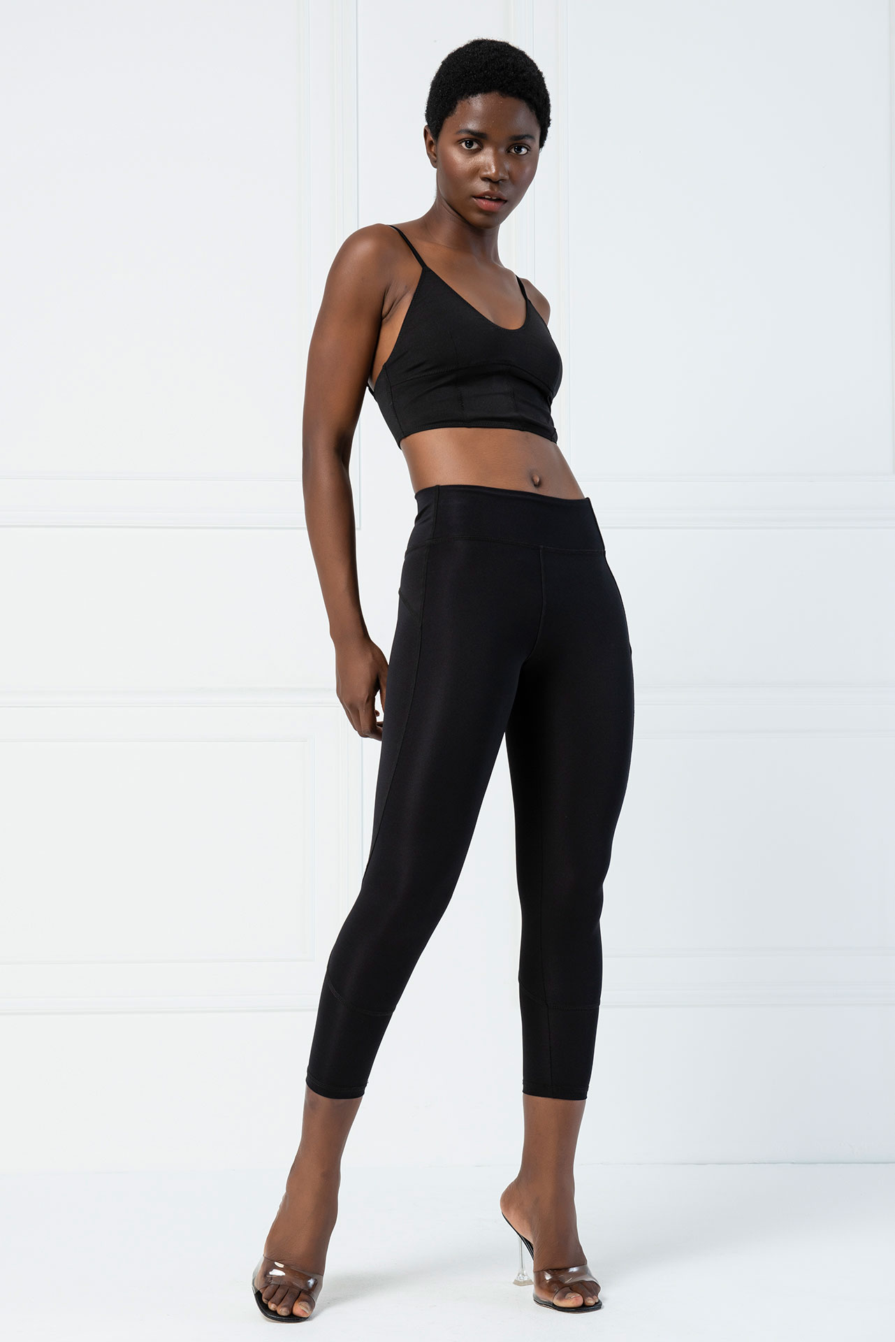 High Waist Black Legging