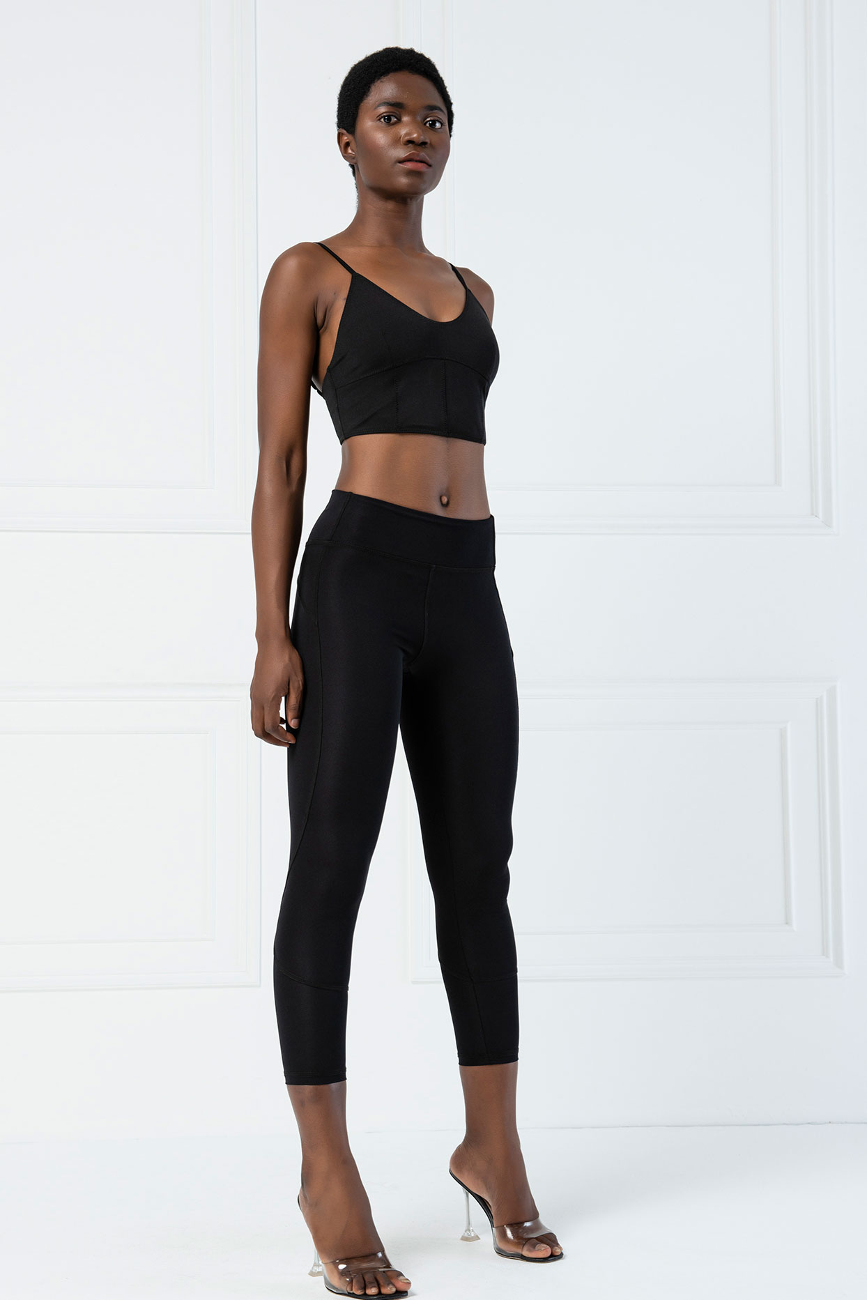 High Waist Black Legging