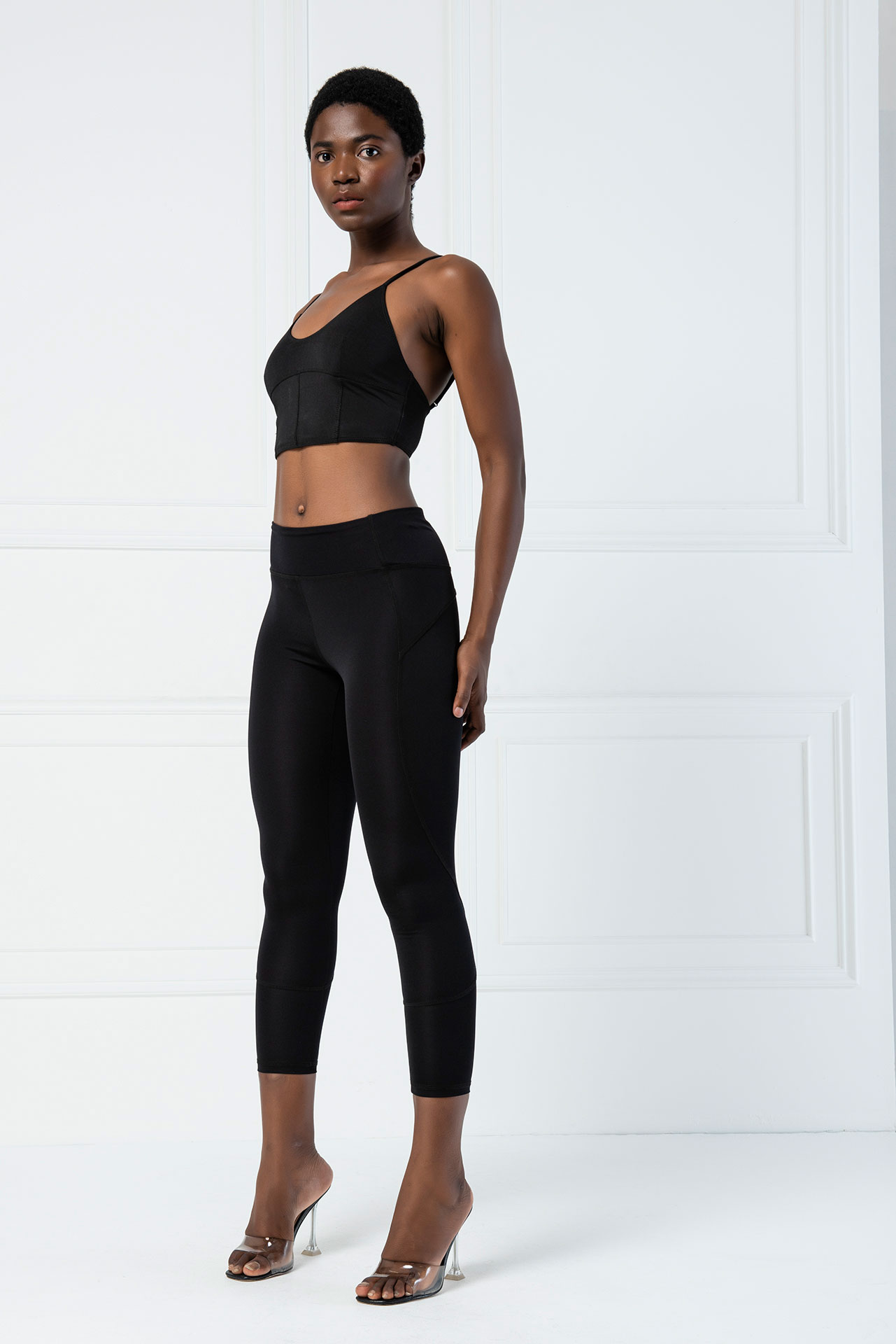 High Waist Black Legging