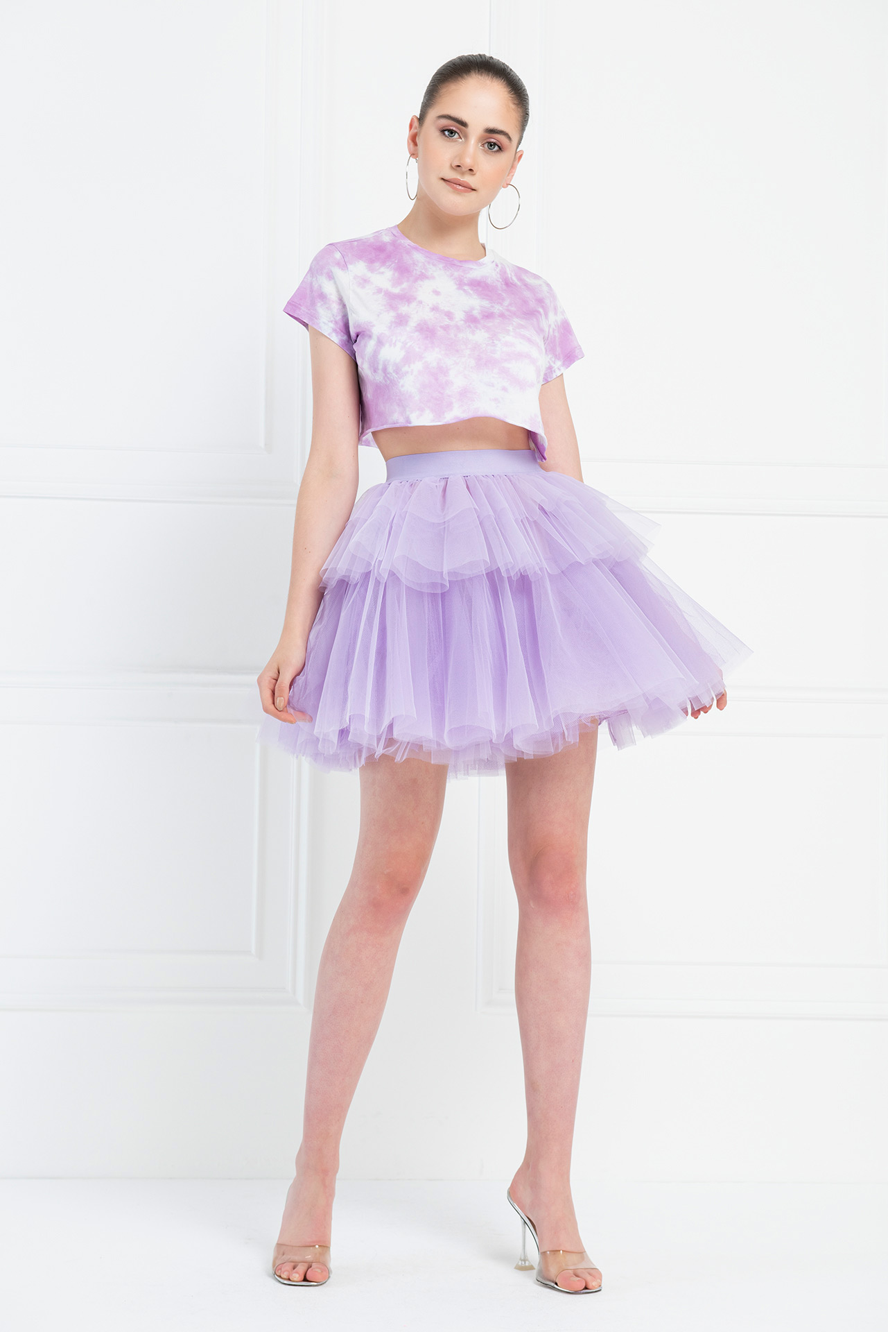 Wholesale New Lilac Mini Tutu Skirt