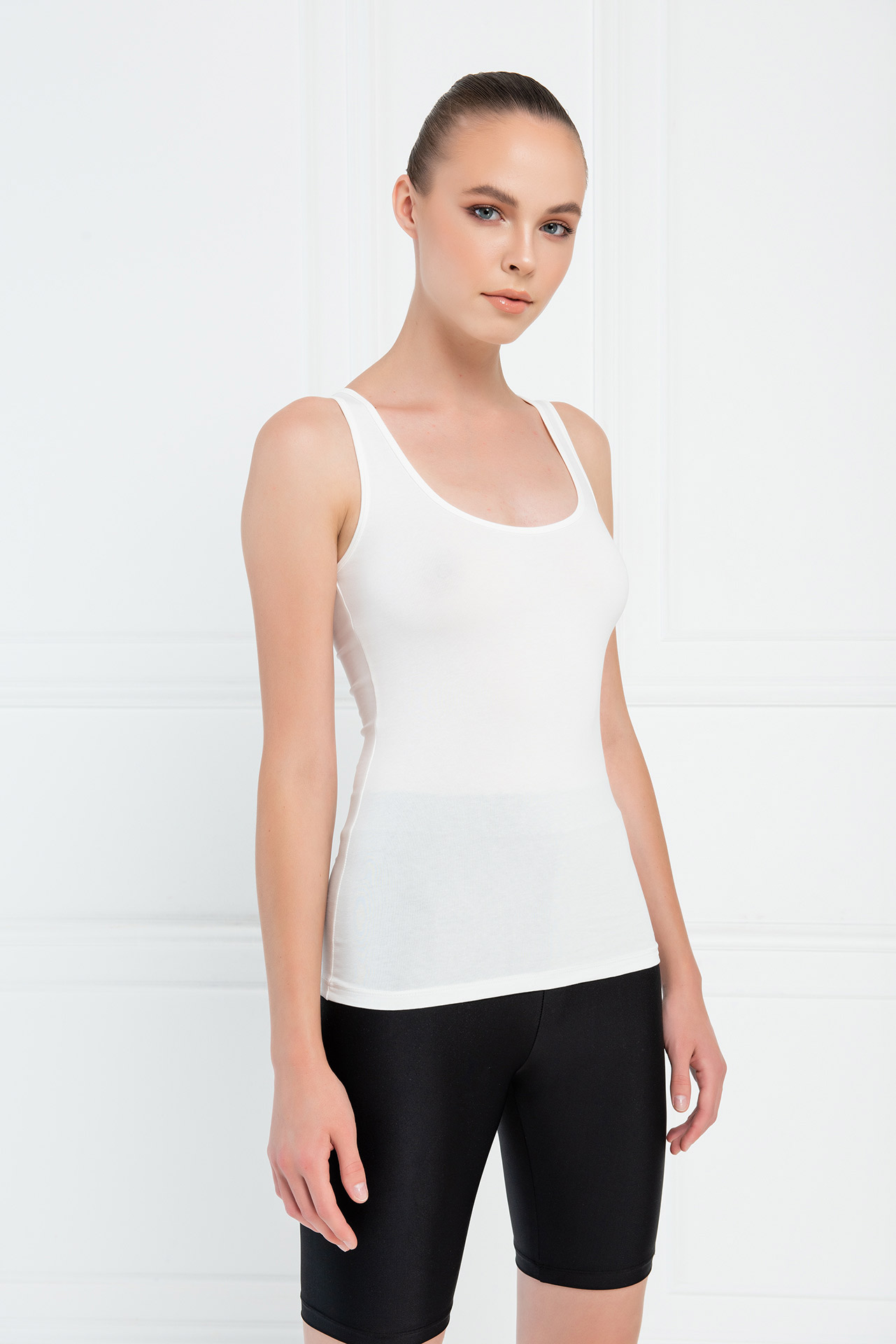 Wholesale Basic Offwhite  Tank Top