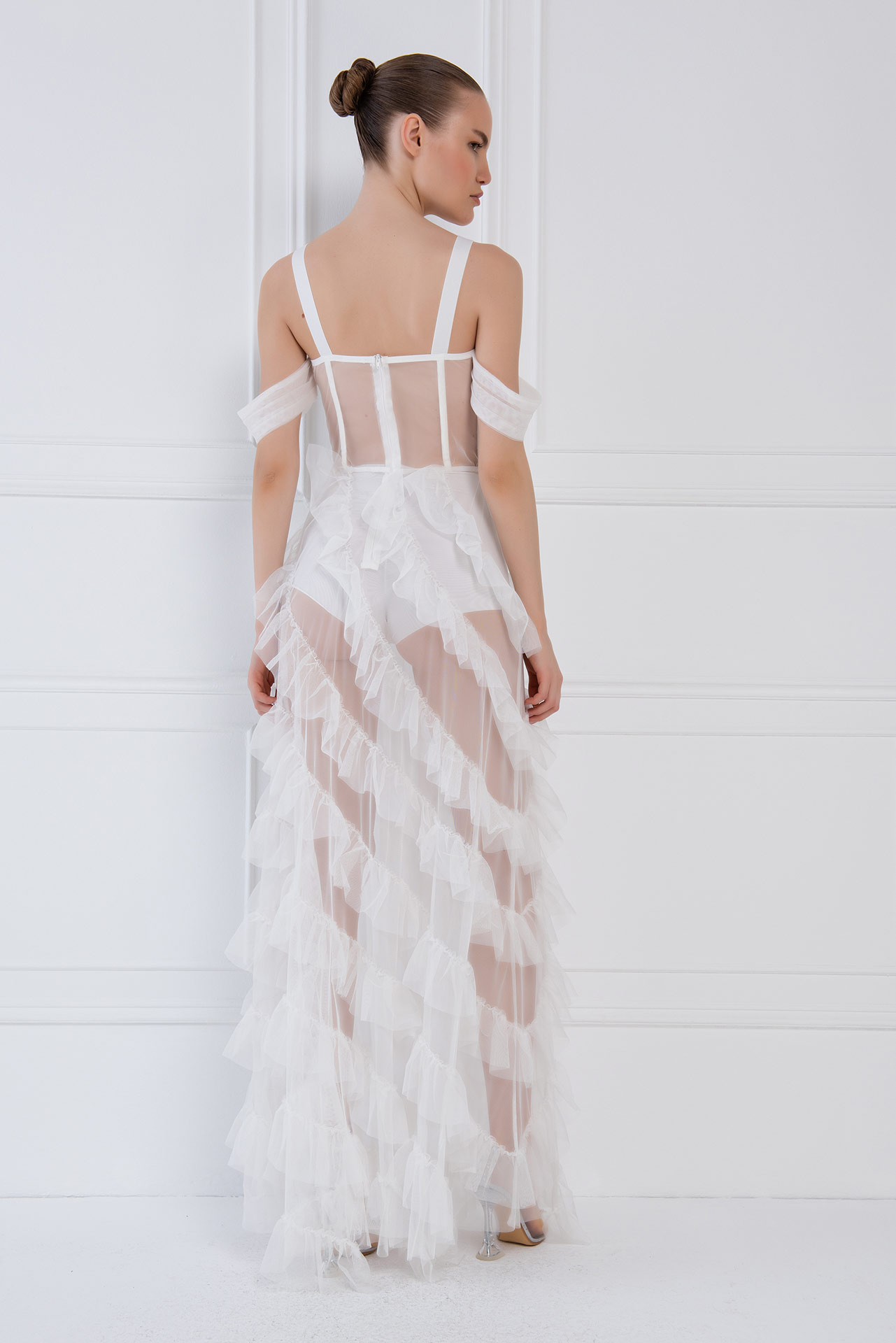 Wholesale Bella Style Offwhite Dress