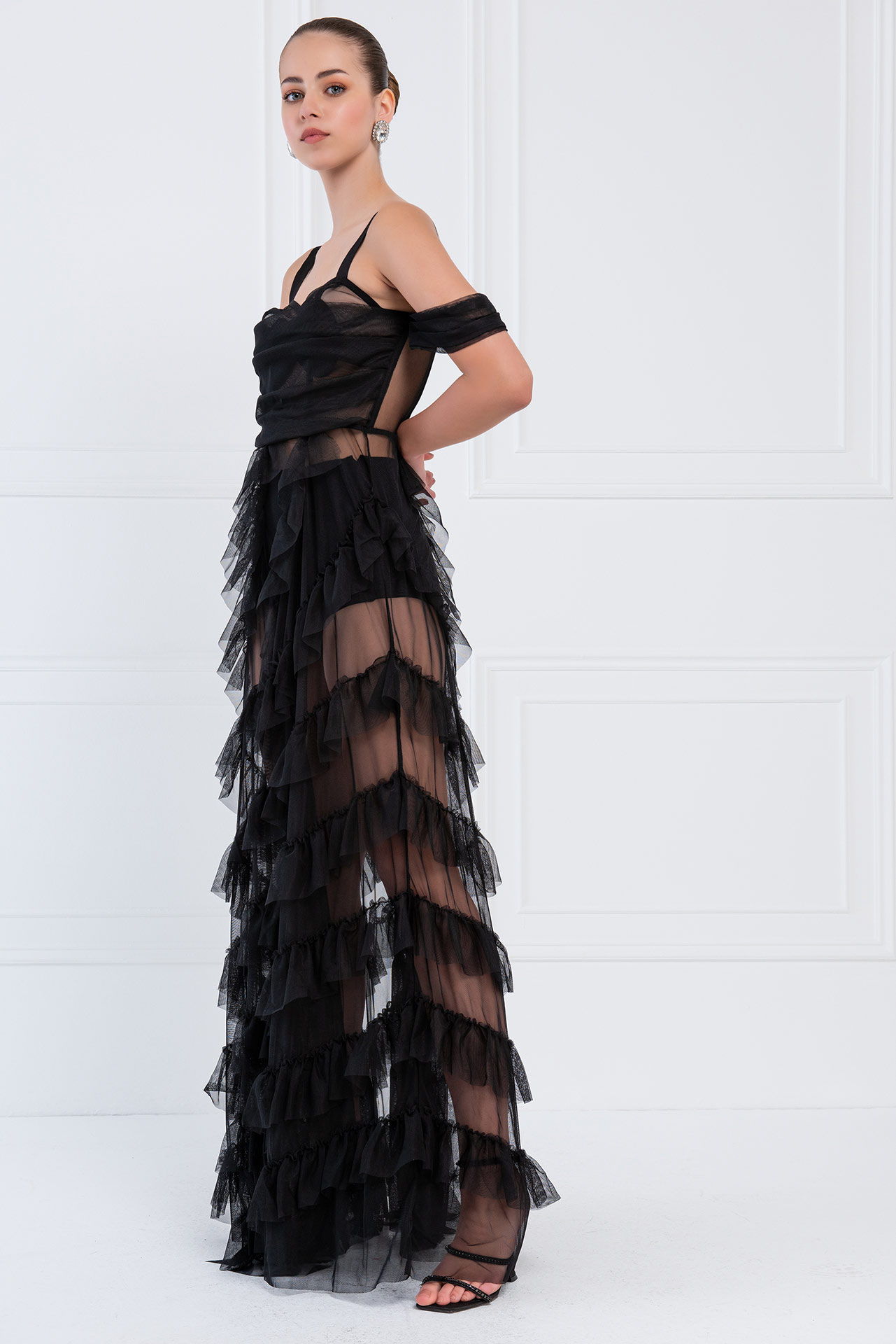 Wholesale Bella Style Black Dress