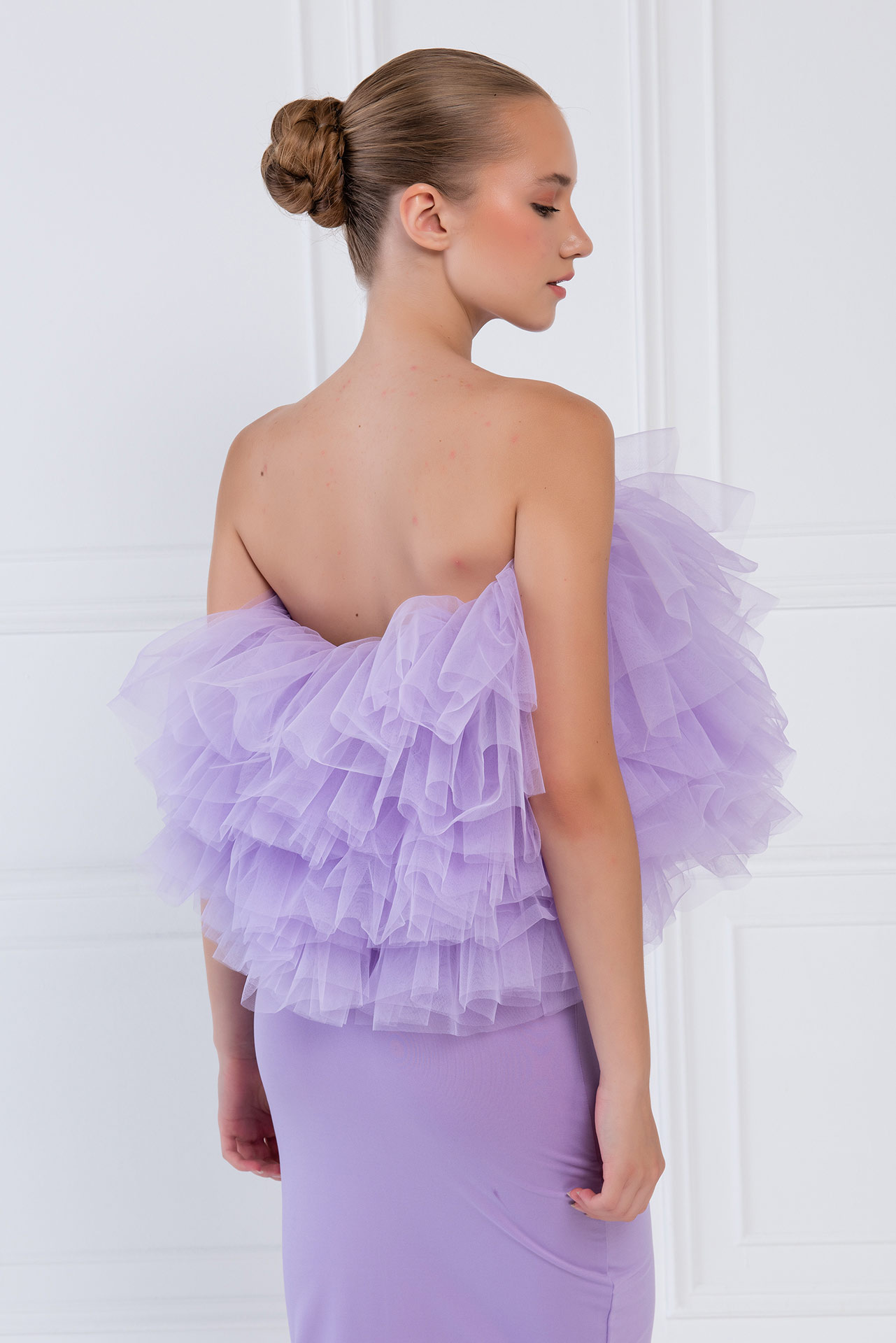 Tulle New Lilac Bustier