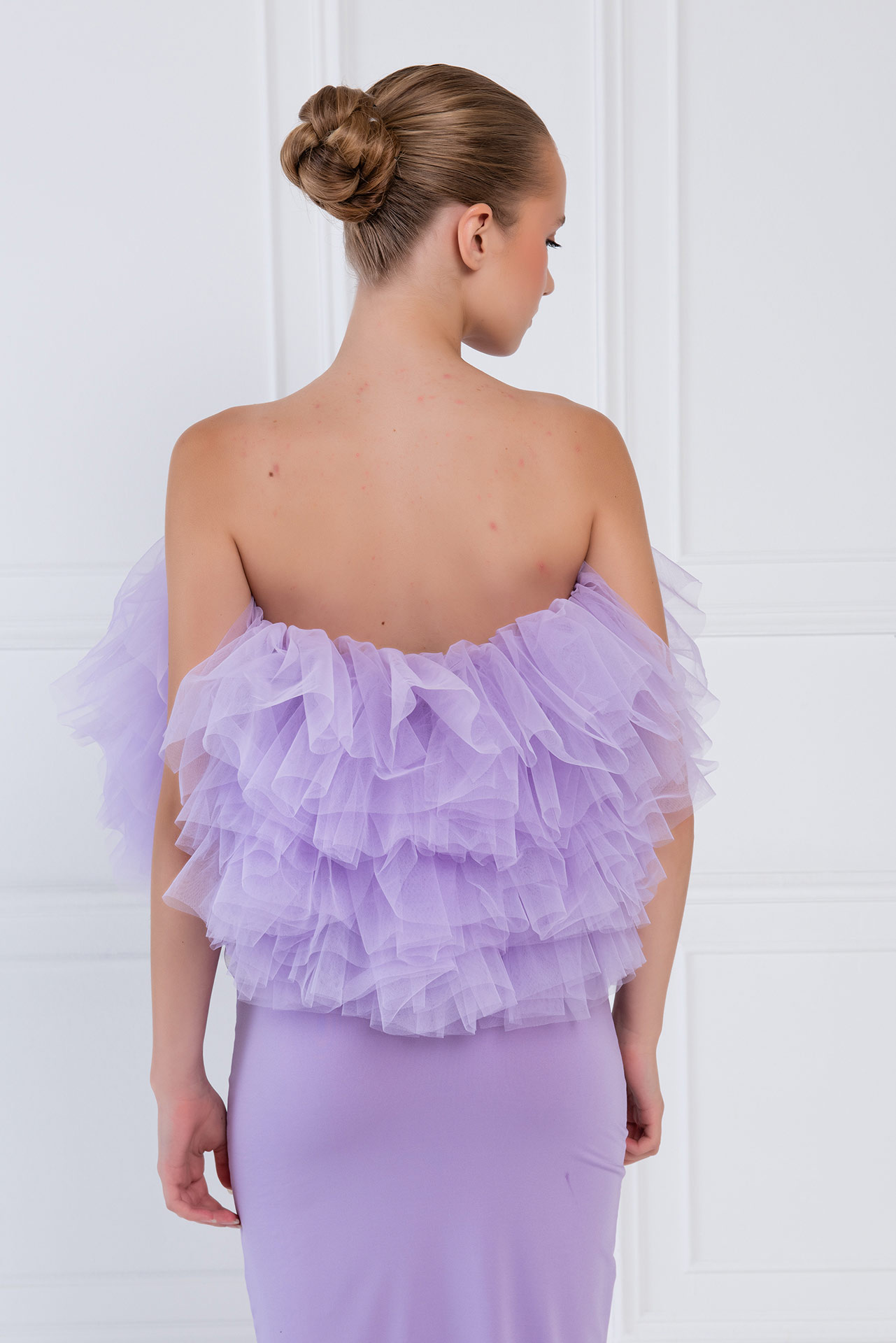 Tulle New Lilac Bustier