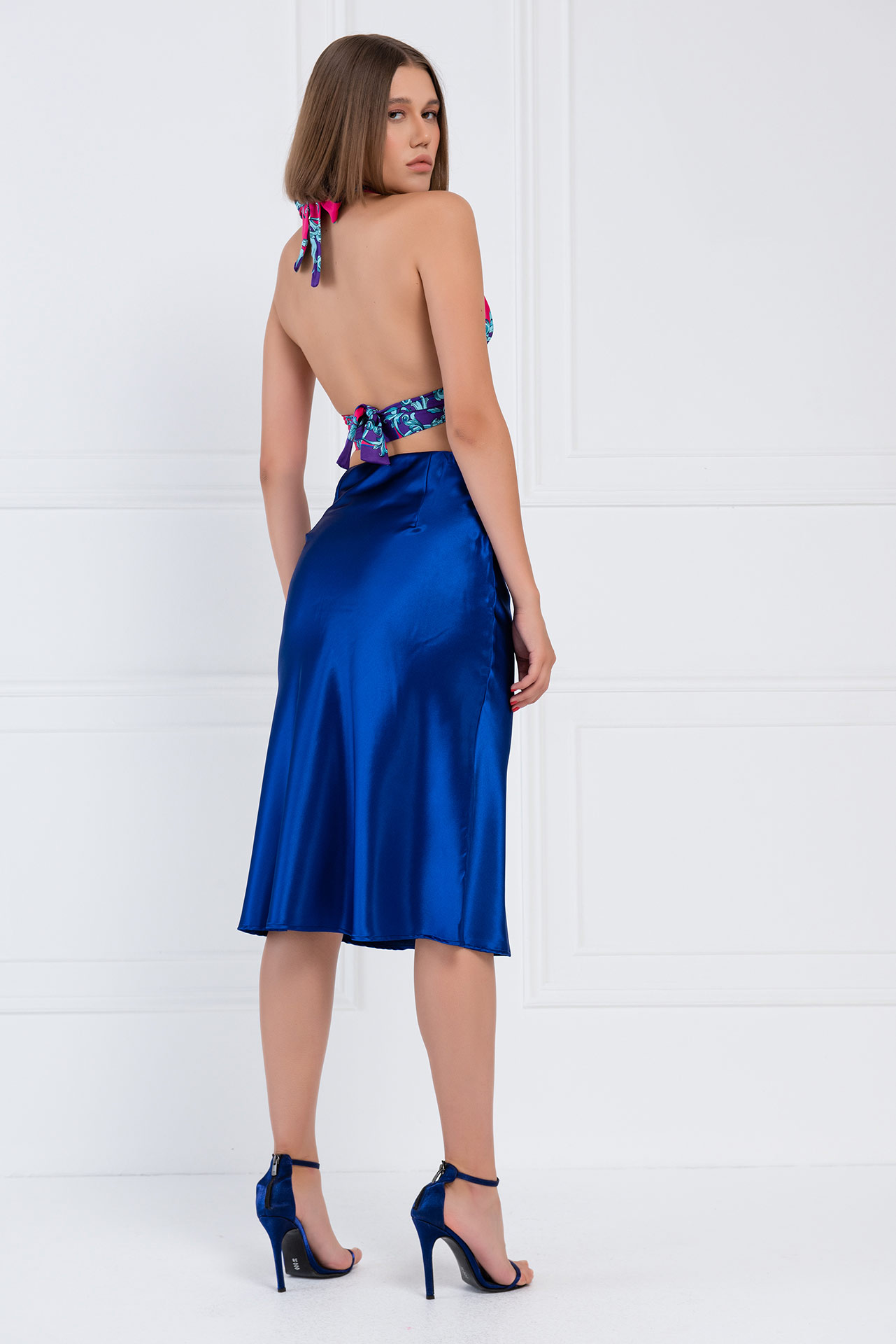 Saks Blue плиссированная юбка