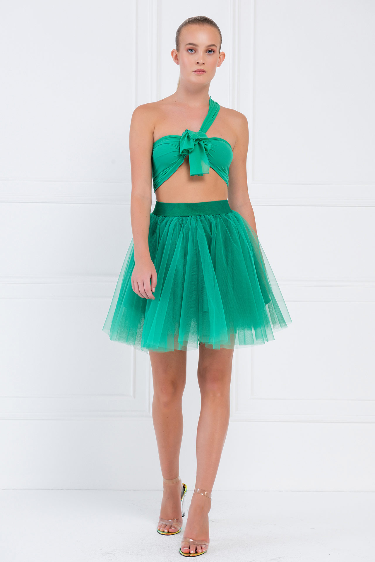 Wholesale New Green Ballerina Skirt