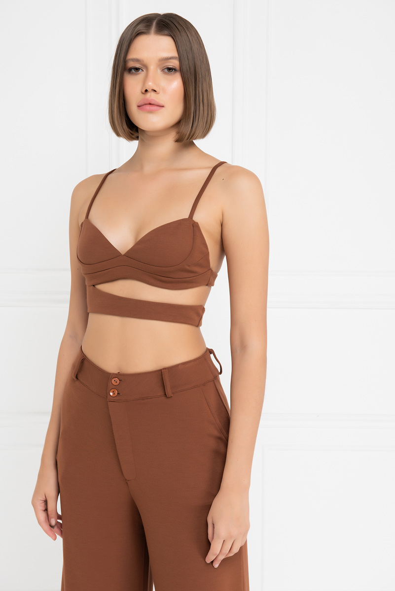 Taba Cut Out Crop Cami