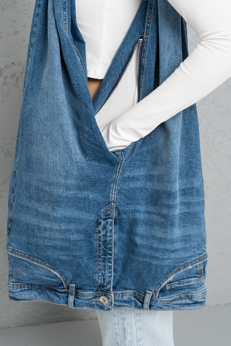 Blue  Jean-Design Denim Bag