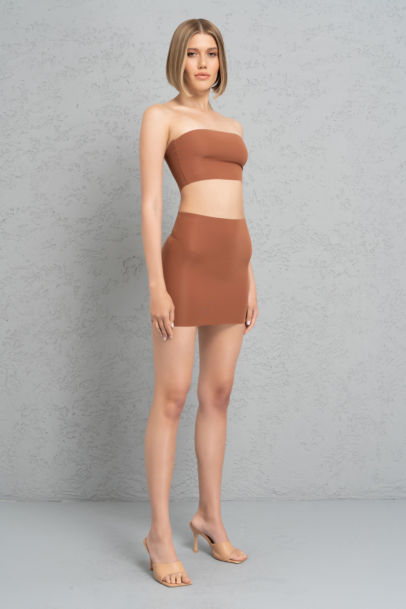 Wholesale Stretchy Bodycon Mini Taba Skirt