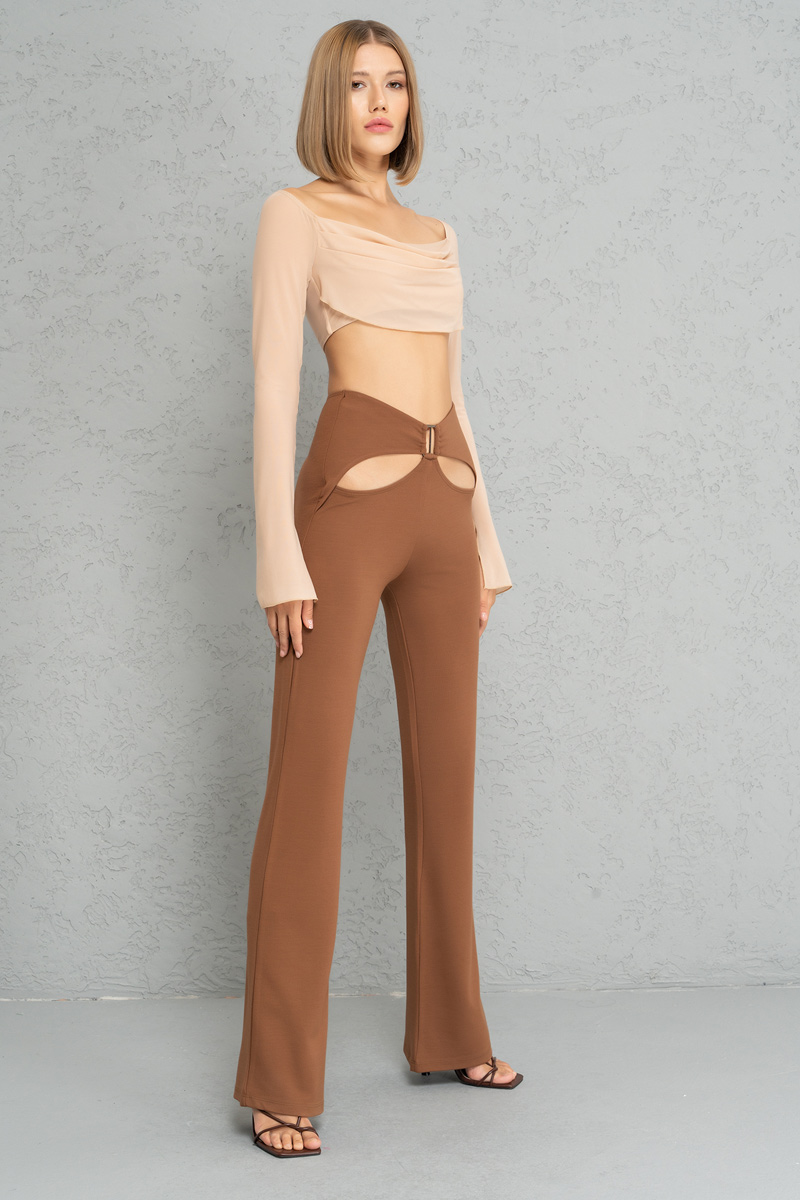 оптовая Taba Cut Out Front Pants