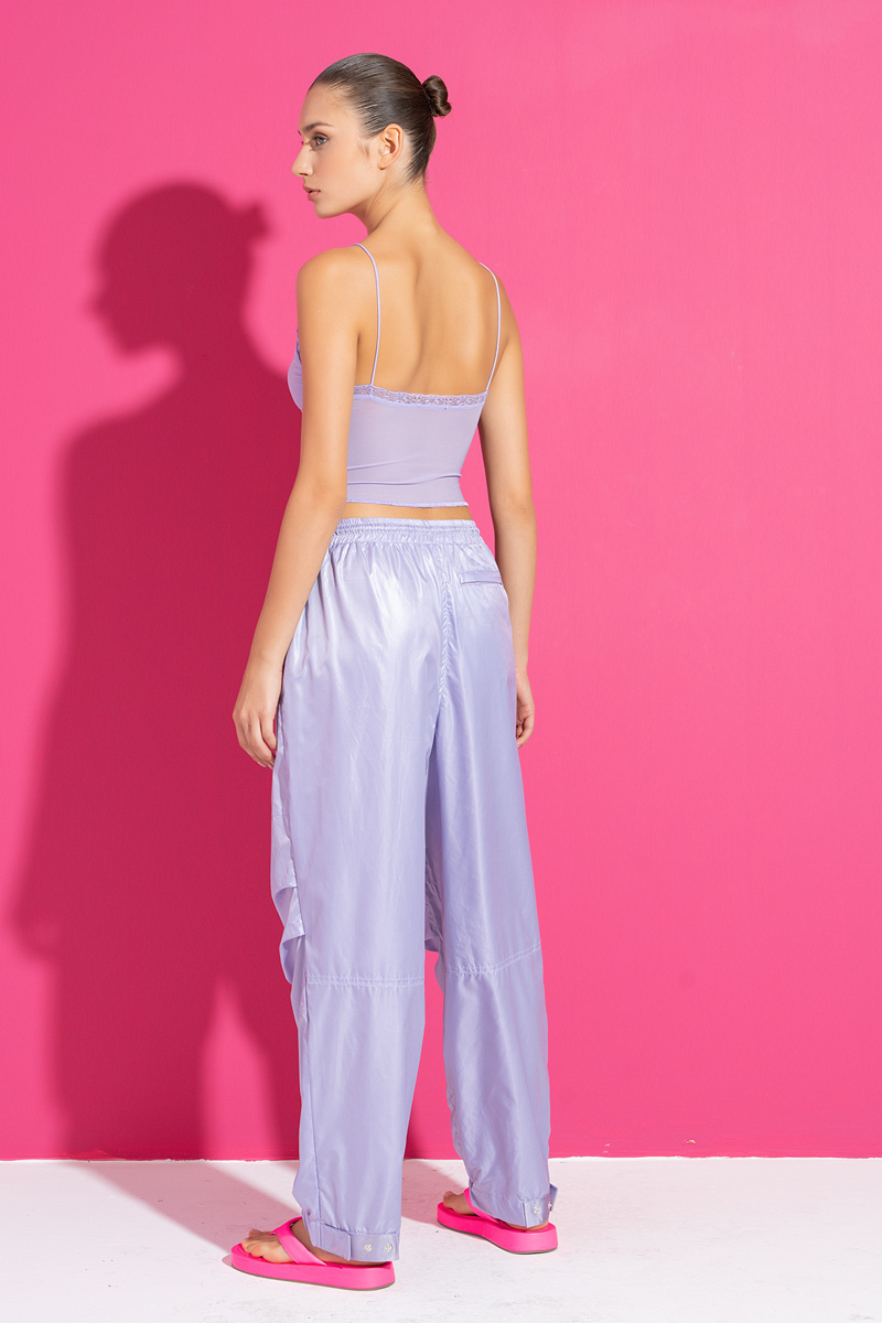 Lilac Wind Joggers with Pockets