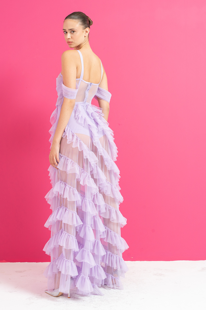 Bella Style Lilac Dress
