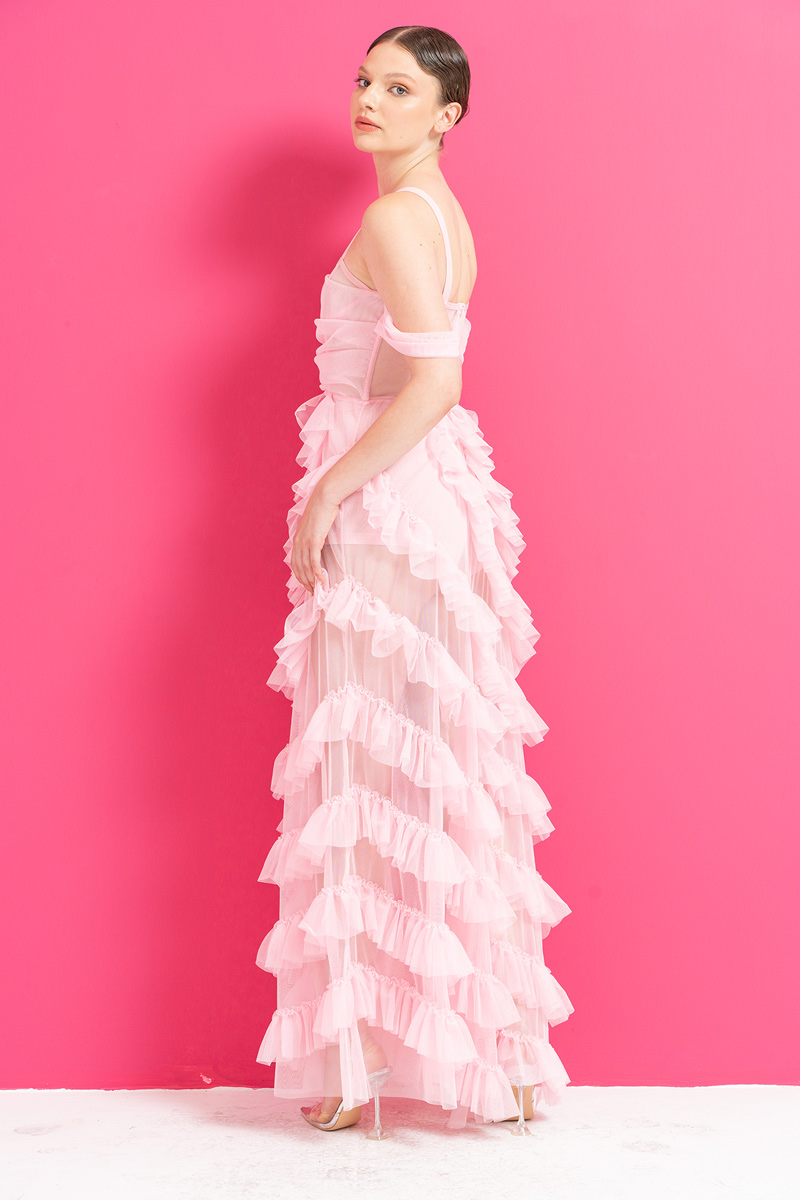 Wholesale Bella Style Pink Dress