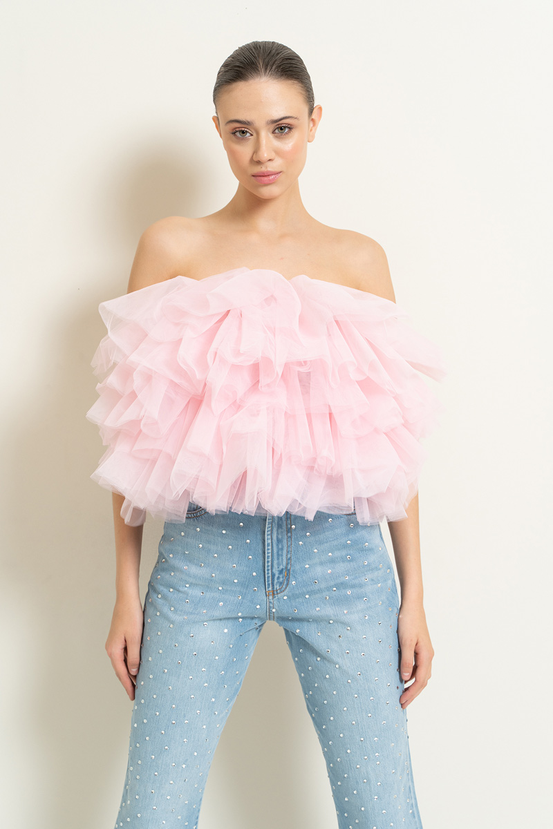 Tulle Pink Bustier