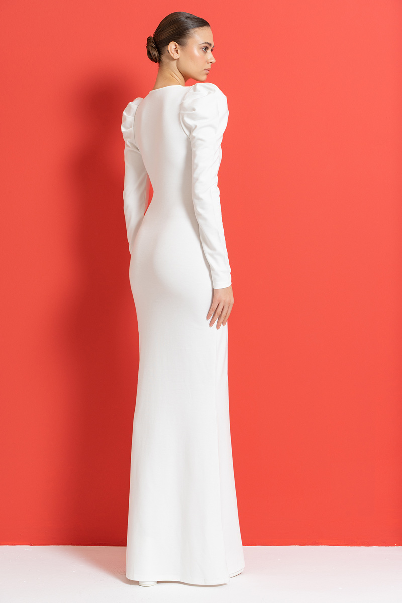 Wholesale Offwhite Maxi Dress