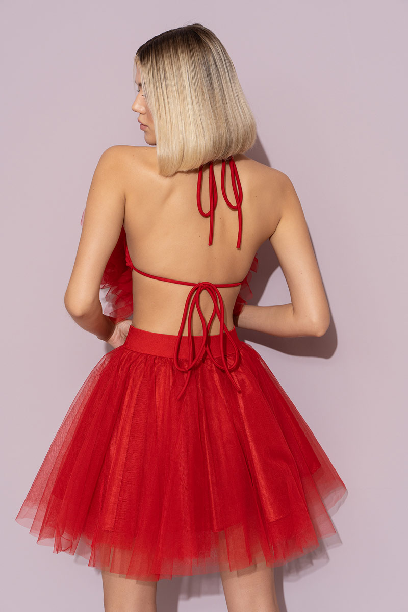Wholesale Red Ballerina Skirt