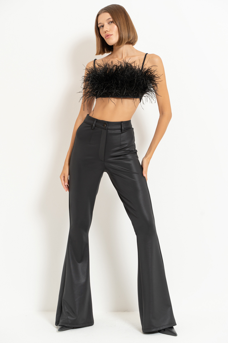 Wholesale Black Flare Pants