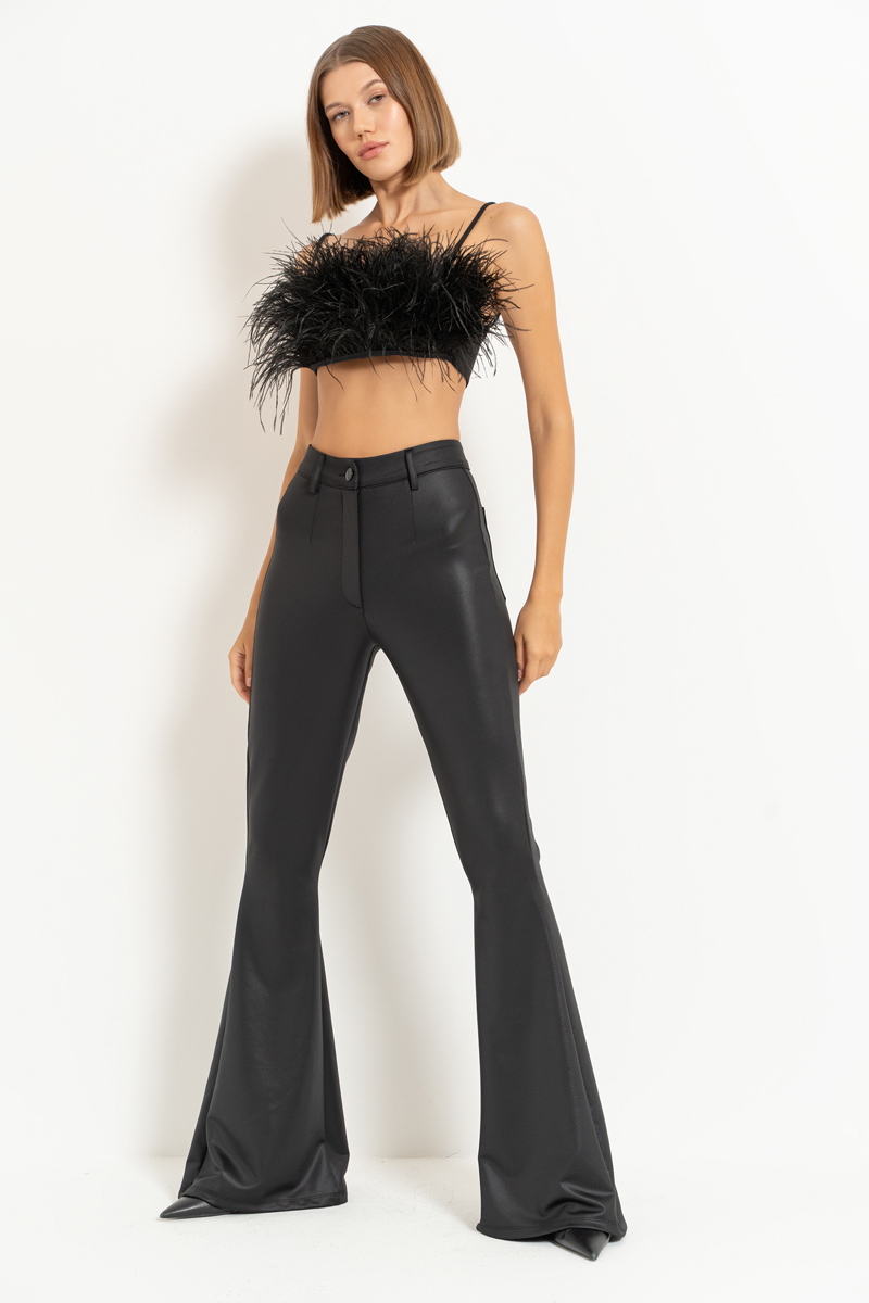 Black Flare Pants