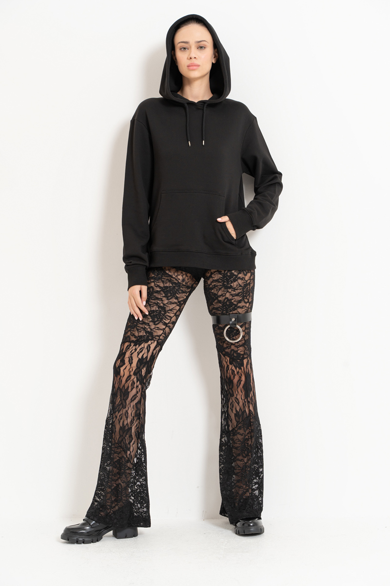 Wholesale Black Lace Pants