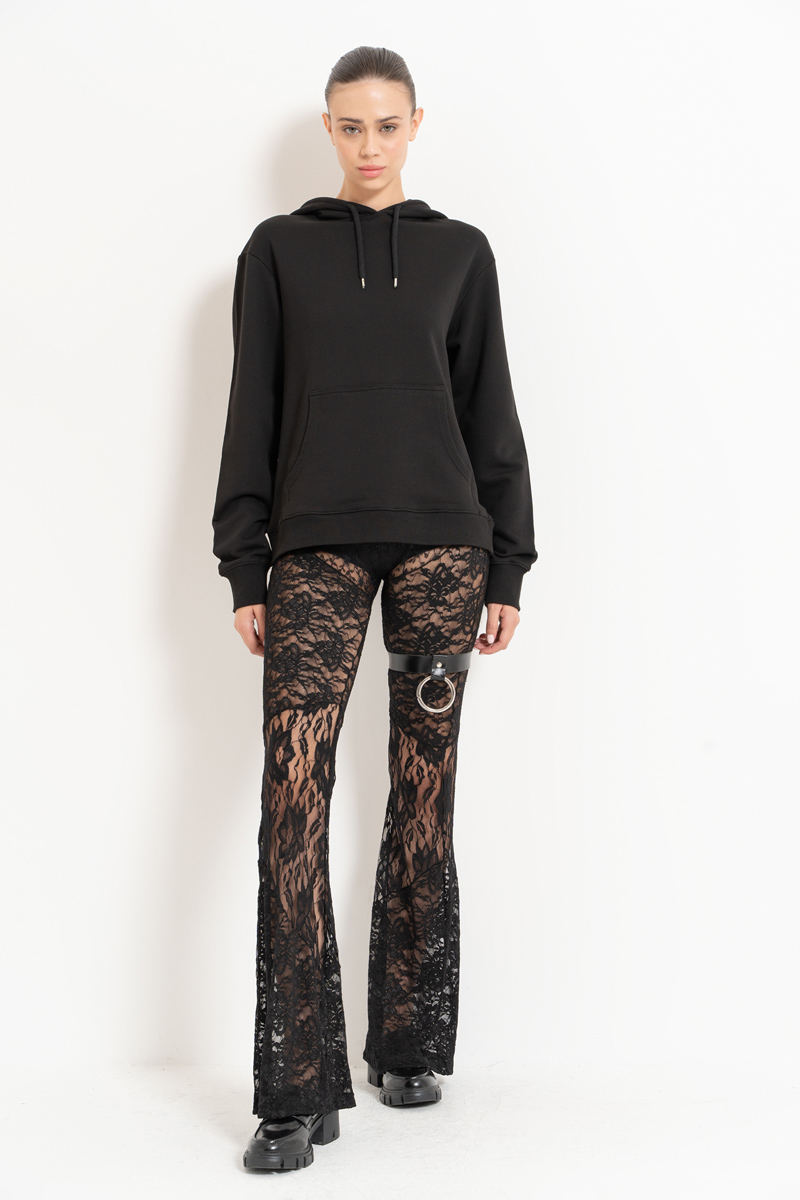 Wholesale Black Lace Pants