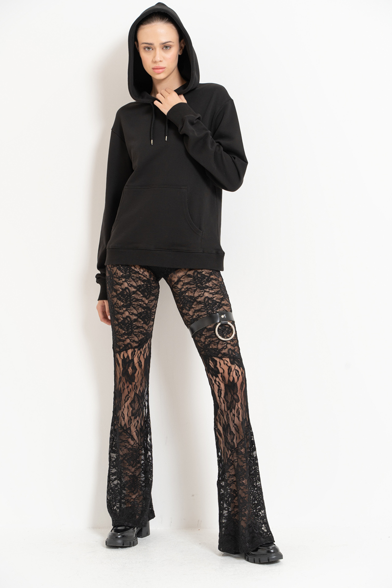Wholesale Black Lace Pants