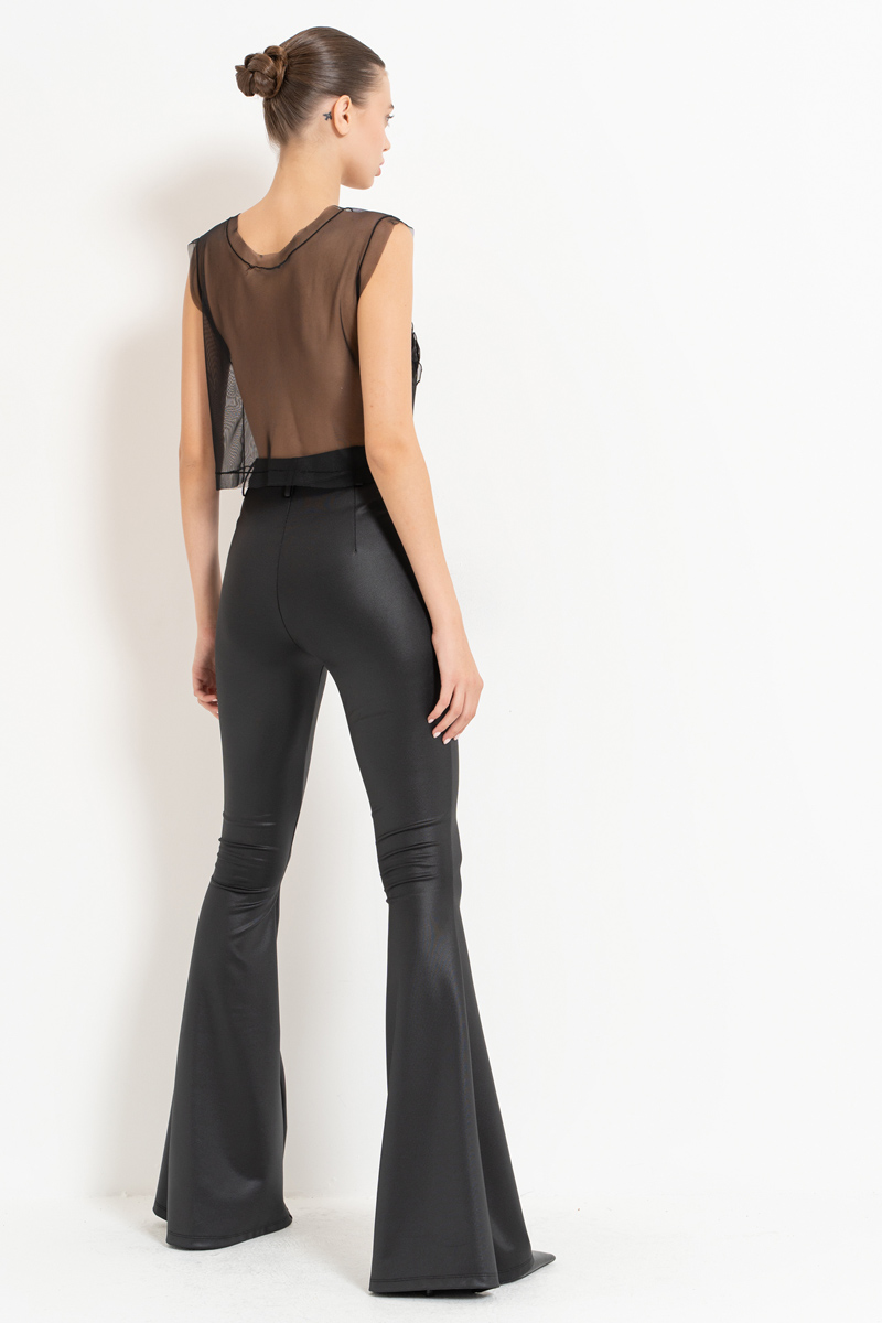 Wholesale Black Flare Pants