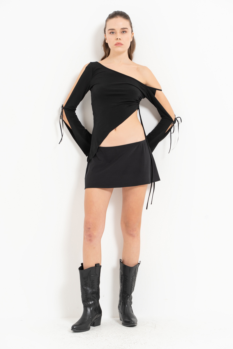 Wholesale Black Mini Skirt