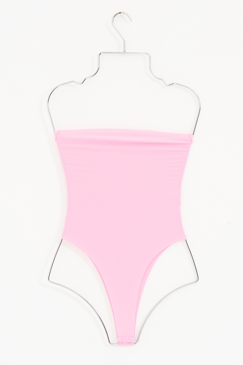 Wholesale New Pink Tube Brazilian Bodysuit