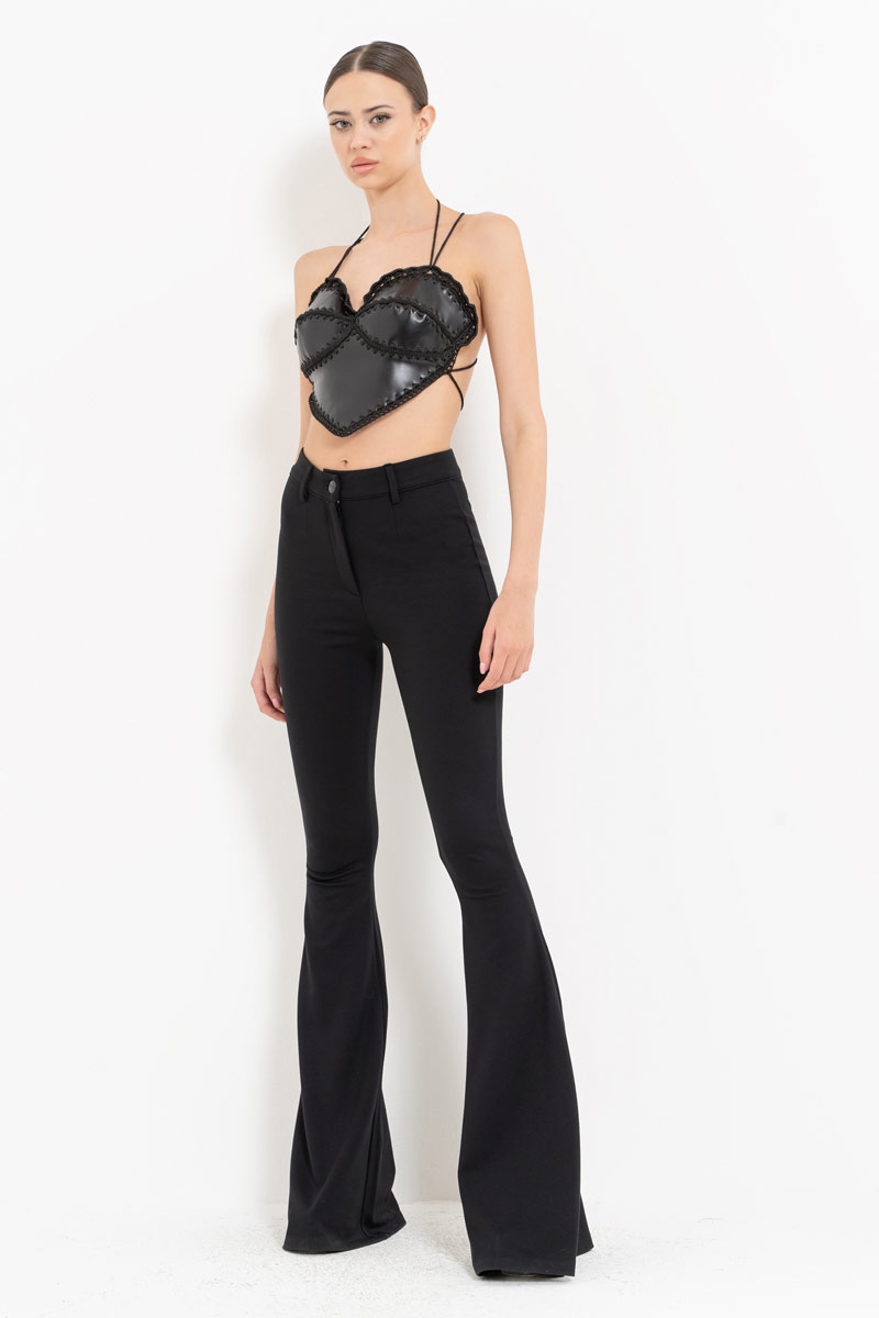 Black Flare Pants