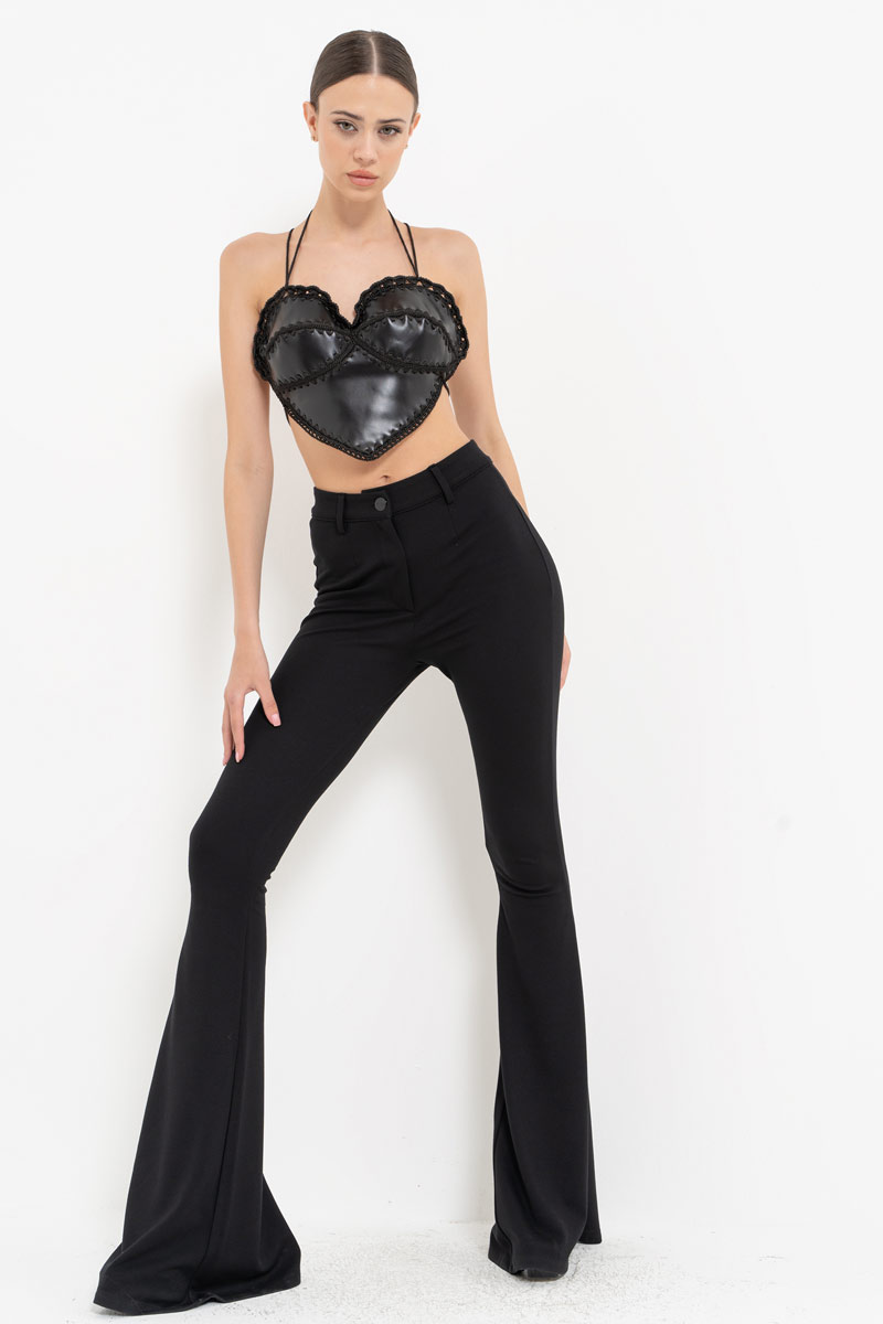 Wholesale Black Flare Pants