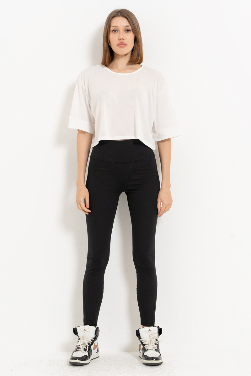 Offwhite Crop T-Shirt