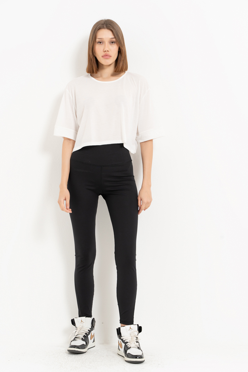 Offwhite Crop T-Shirt