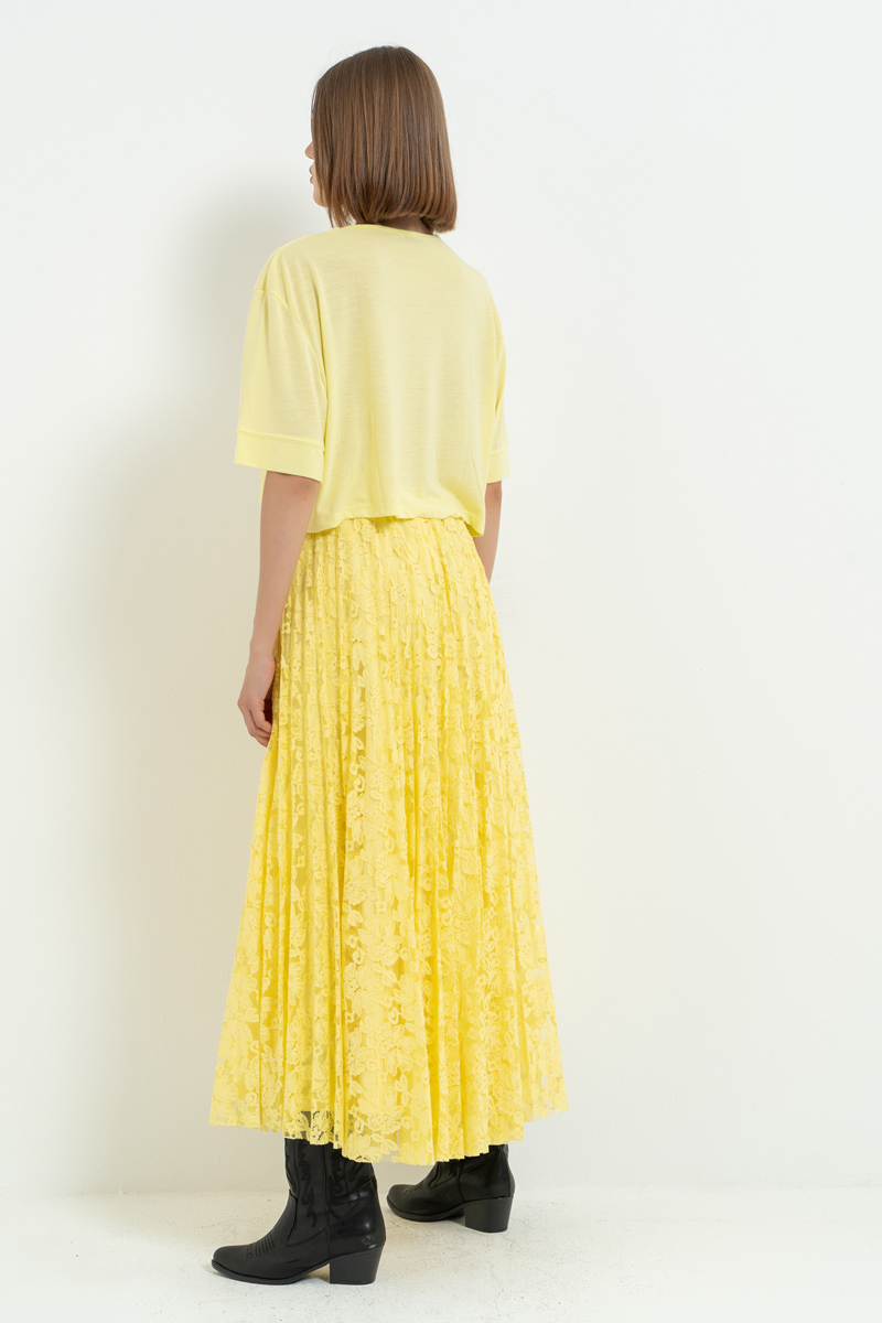 Yellow Crop T-Shirt